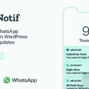 WPNotif v3.1.3.5 - WordPress SMS & WhatsApp Notifications