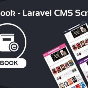 eBook v2.1.1 - Laravel CMS Script